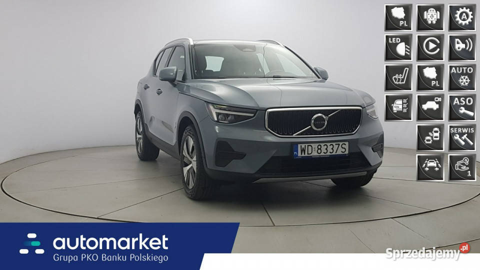 Volvo XC 40 B3 Core Z Polskiego Salonu Faktura podgrzewane fotele mazowieckie Warszawa
