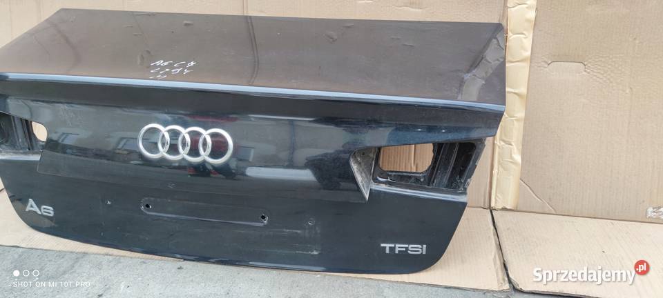 KLAPA TYLNA TYŁ AUDI A6 C7 SEDAN LZ9Y Części samochodowe śląskie Przystajń sprzedam
