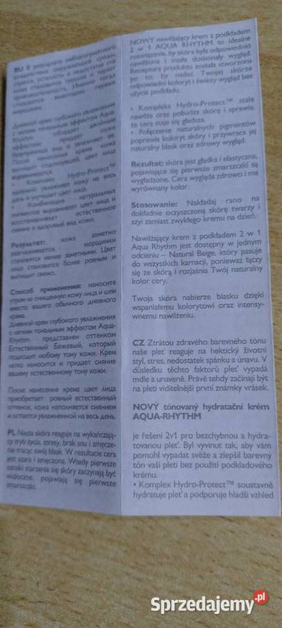 Podkład nawilżający z kremem 2 w 1 Natural Beige Lublin