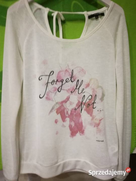 Sweter Bluzka w kolorze białym Lublin sprzedam