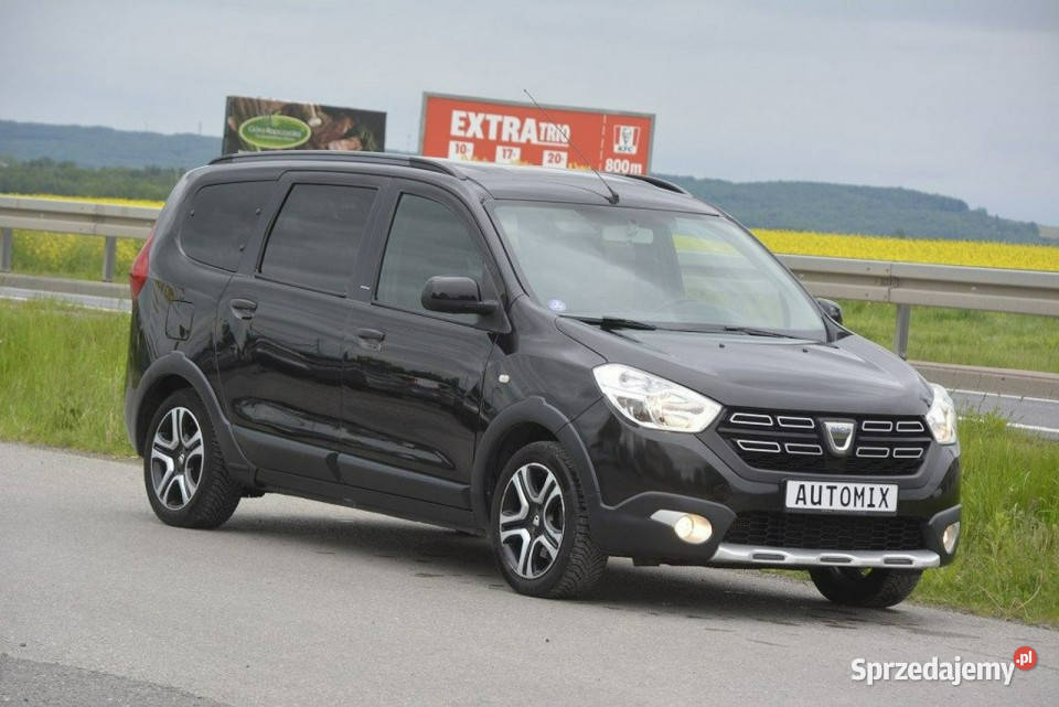 Dacia Lodgy Stepway 12TCE 7 osobowy nawigacja wspomaganie kierownicy Sędziszów Małopolski sprzedam