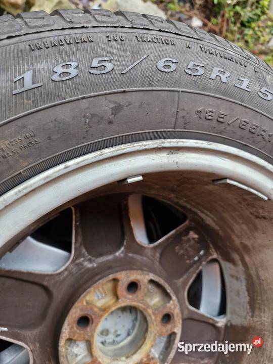 Koła opel 1856515 alufelgi 5x110 z oponami corsa śląskie Gliwice