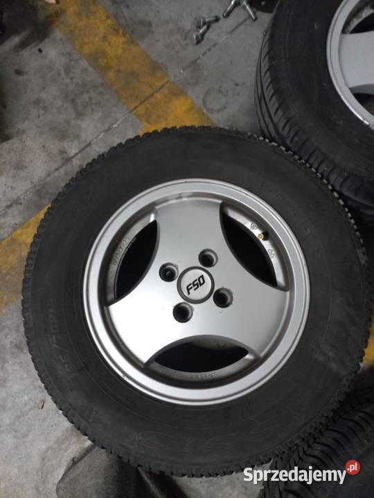 Felgi z oponami FSO Polonez 4x98 R13 Wyszków sprzedam