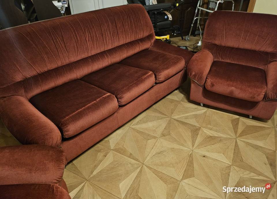 Sofa 2 fotele stan idealny nowa 80cm Sofy i kanapy Przemyśl