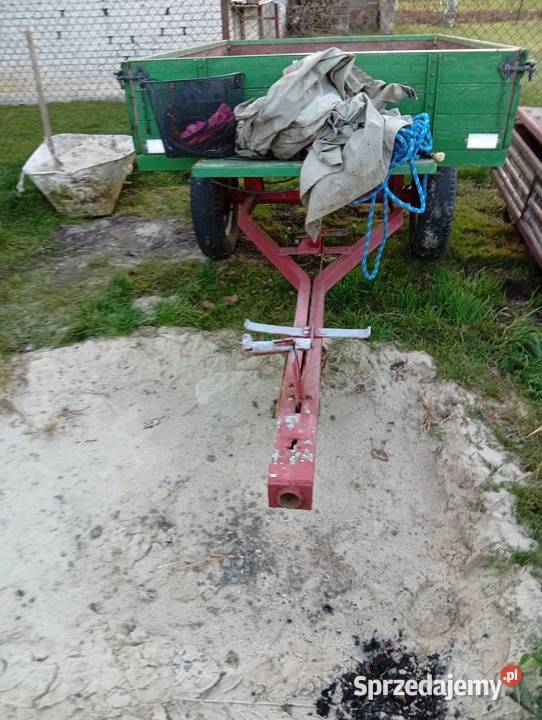 przyczepka ogrodowa 1 oś Oleśnica