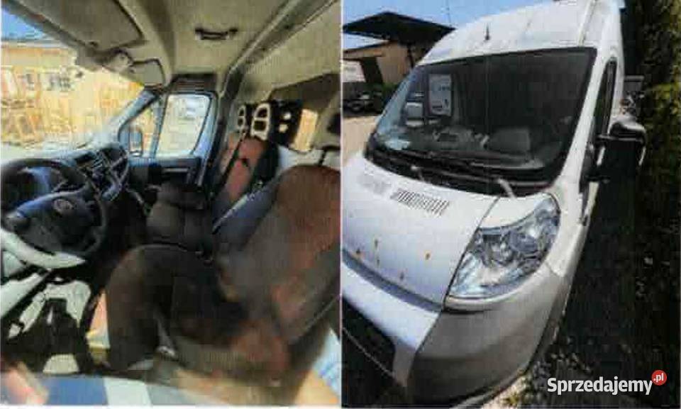 Syndyk sprzeda samochód dostawczy Fiat Ducato 30 małopolskie Kraków