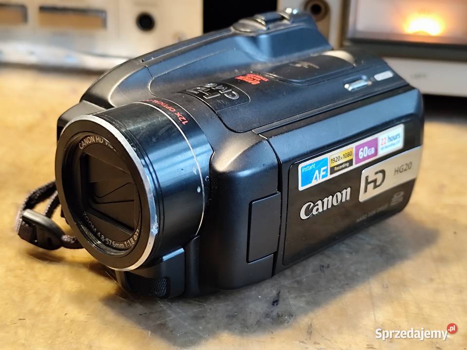 cyfrowa kamera Canon HG20 HDD 60GB Mosty
