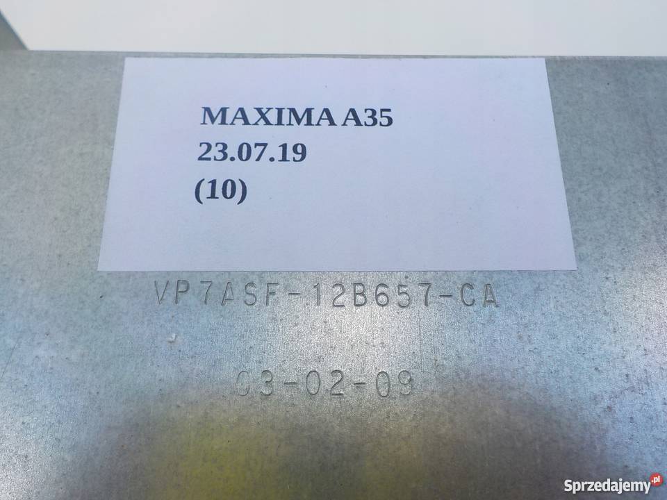MODUŁ ANTENY VP7ASF12B657CA NISSAN MAXIMA A35 wielkopolskie Nowy Tomyśl