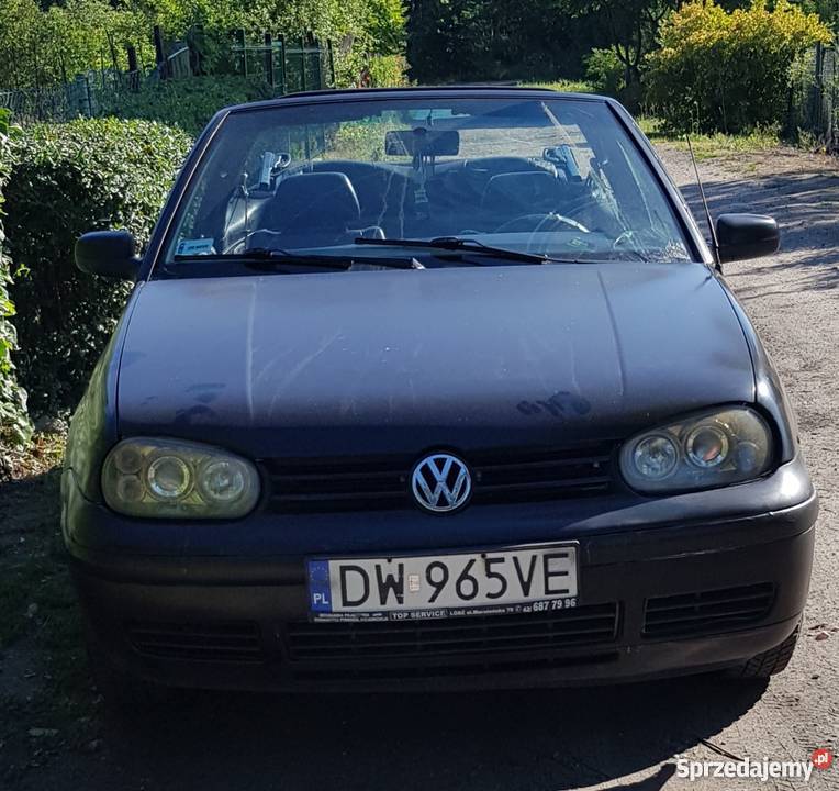 Golf kabriolet manualna dolnośląskie Wrocław