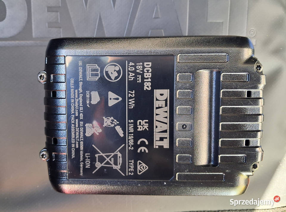 Akumulator DEWALT DCB182 40 Ah 18V XR Biłgoraj