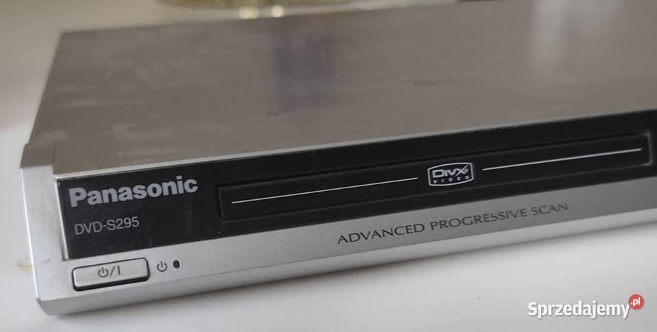 Odtwarzacz DVD Panasonic DVD S 295 CD player MP3 Piekary Śląskie sprzedam