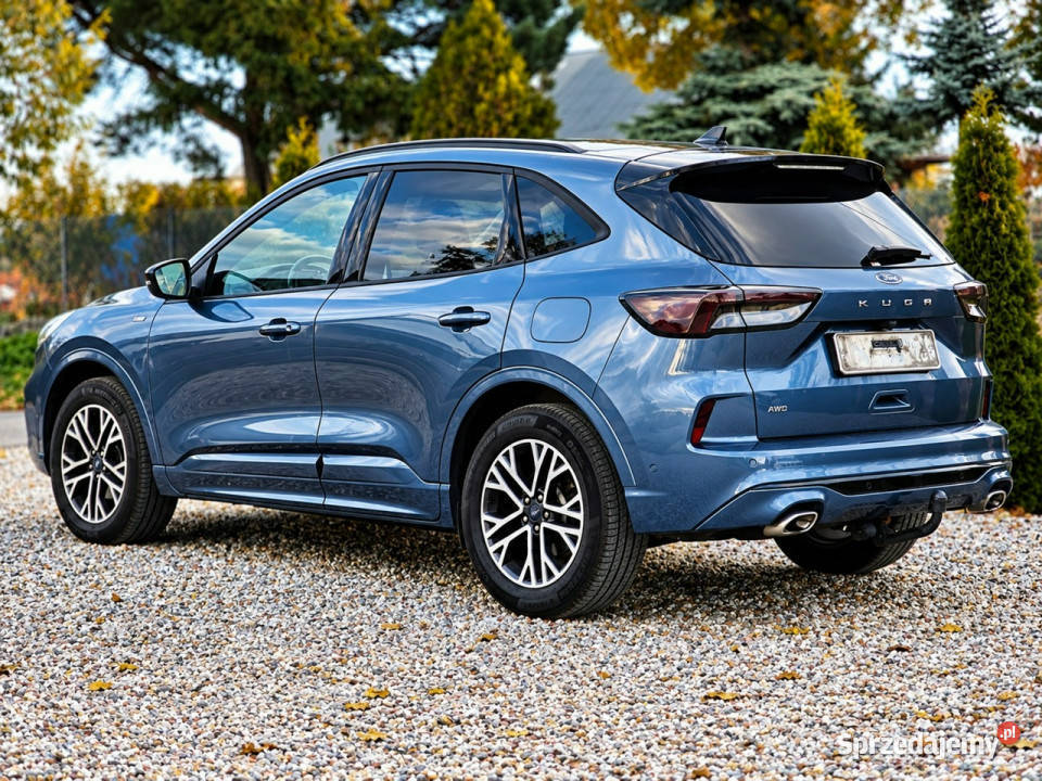 Ford Kuga III 2019 niebieski Kuga Sadlno
