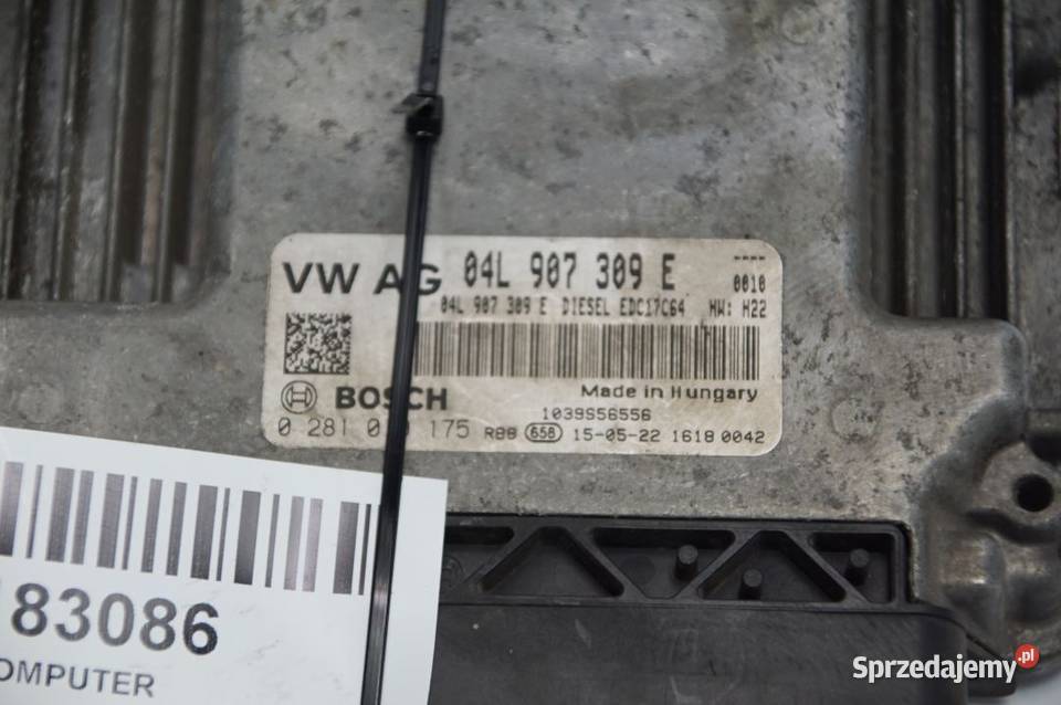 KOMPUTER SEAT TOLEDO IV 04L907309E osobowe Lipno