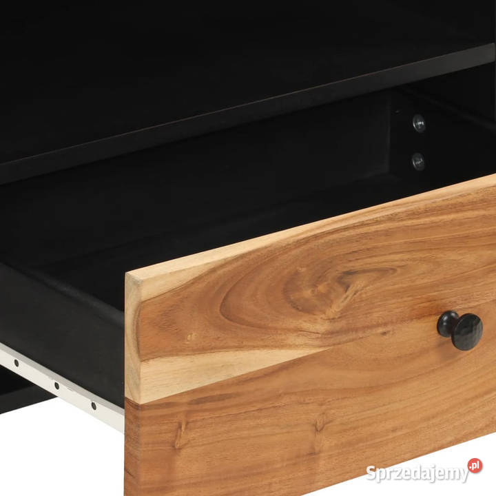 Szafka pod TV 80x33x46 akacja i materiał mazowieckie Warszawa