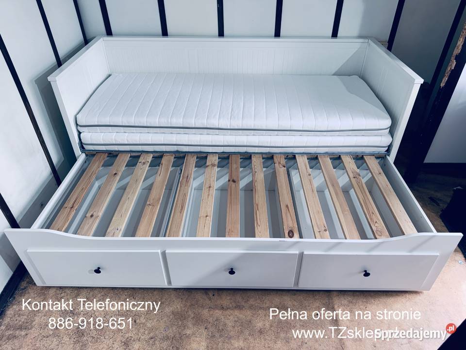 IKEA HEMNES Łóżko Leżanka z 3 szufladami 2 Rybnik