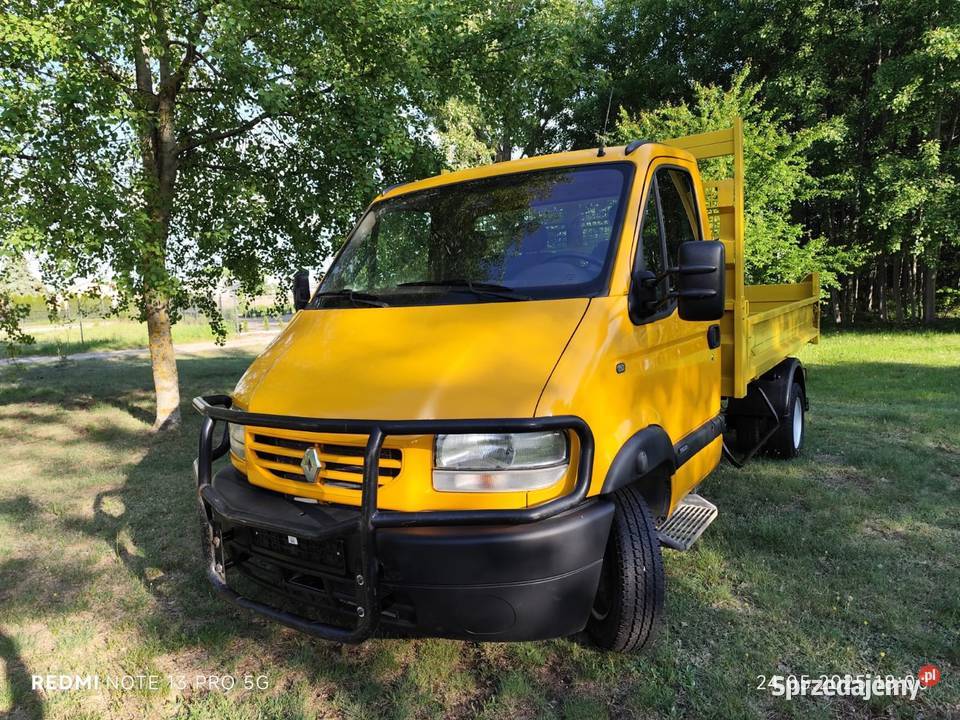 Renault Mascott wywrotka Blokada Mostu Radom