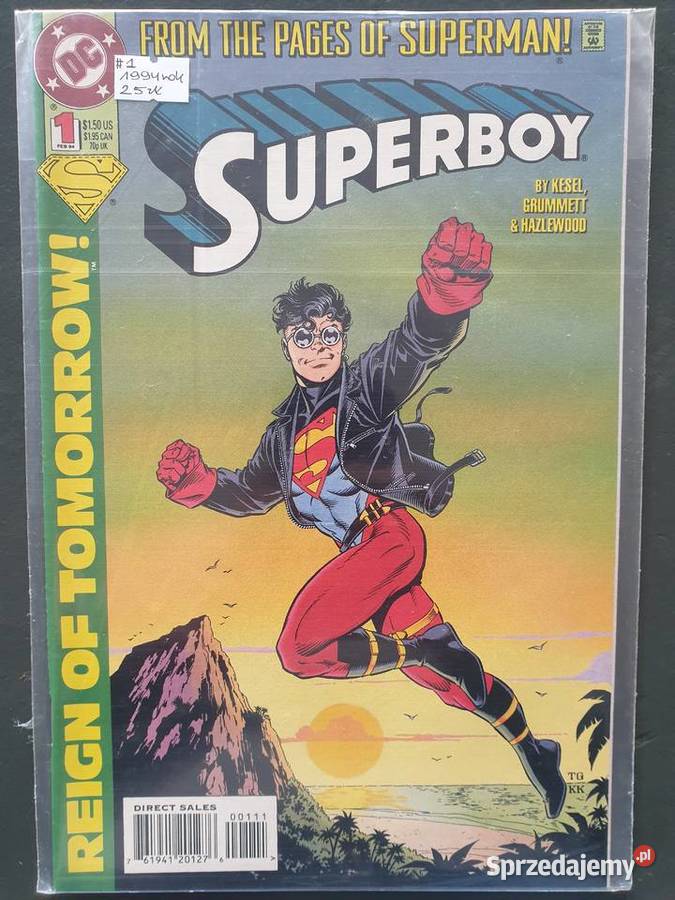Superboy zestaw 9 komiksów DC USA Gdynia