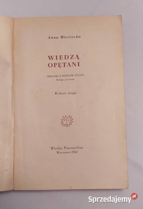 WIEDZĄ OPĘTANI Anna Mierzecka Hajnówka