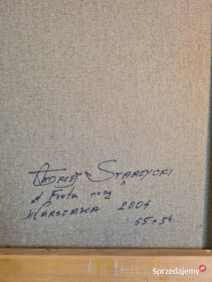 Sprzedam obrazy Andrzeja Starzyckiego Warszawa