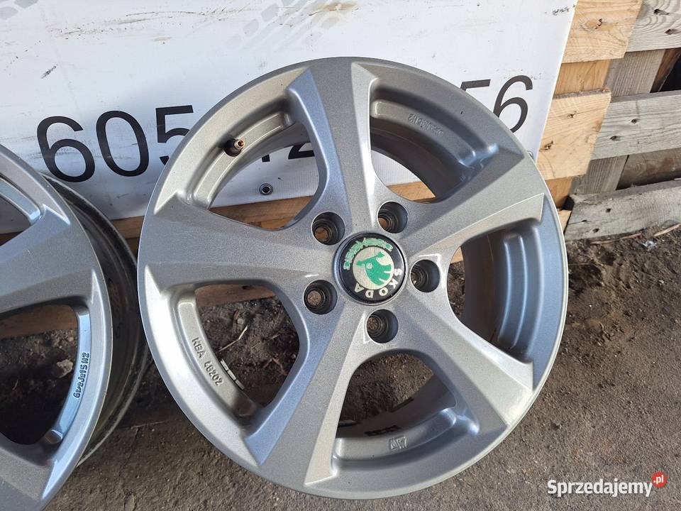Alufelgi 5x112 15 ET45 SKODA Octavia SEAT Altea kujawsko-pomorskie Choceń
