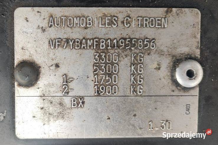 CITROEN JUMPER 2011 2198 ccm 101 sprzedam