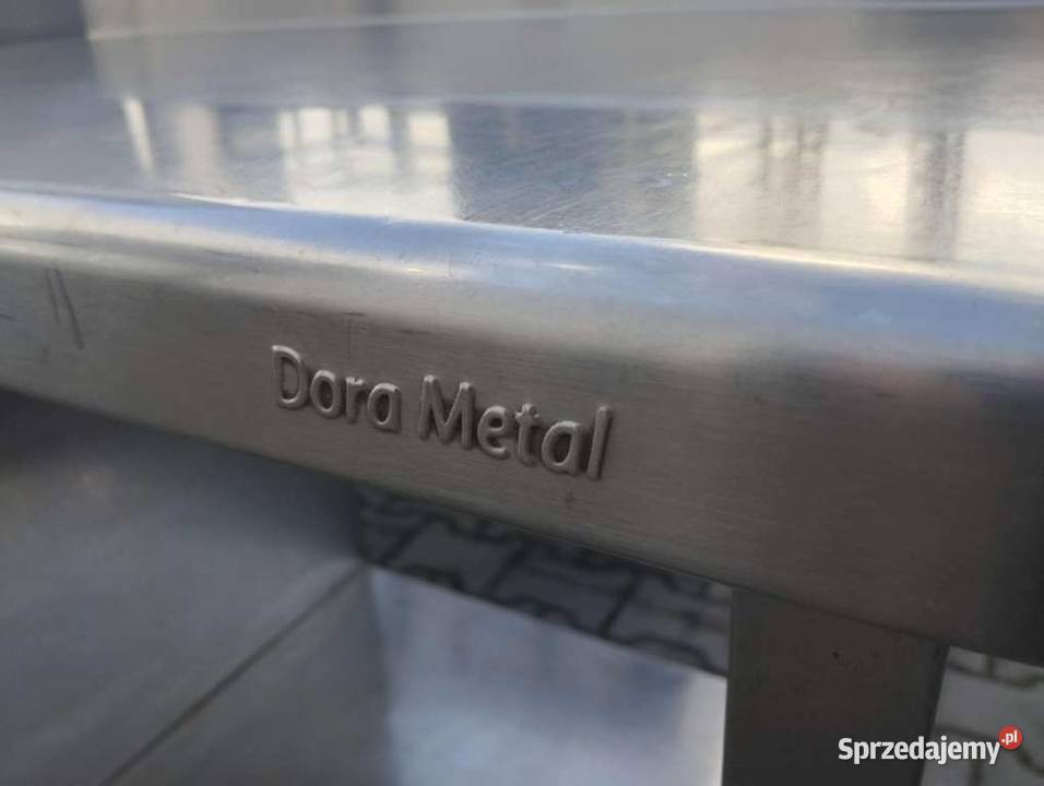 Stół z Półką i Szufladami Dora Metal 1107085 S