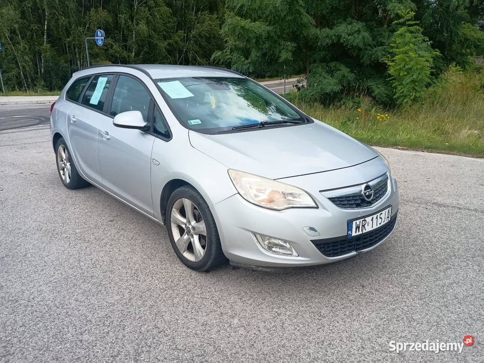 Opel Astra J 13 diesel 95 2011r mazowieckie sprzedam