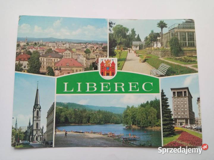 Pocztówka Liberec 1971r PRLu