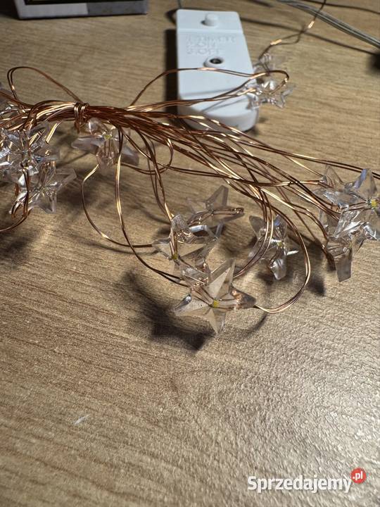 Lampki choinkowe gwiazdki 20x LED 23 m mazowieckie Warszawa sprzedam