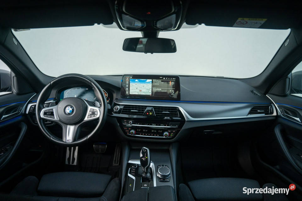 BMW 520 M Sport xDrive Adaptive LED HiFi Shadow pełny VAT małopolskie Kraków