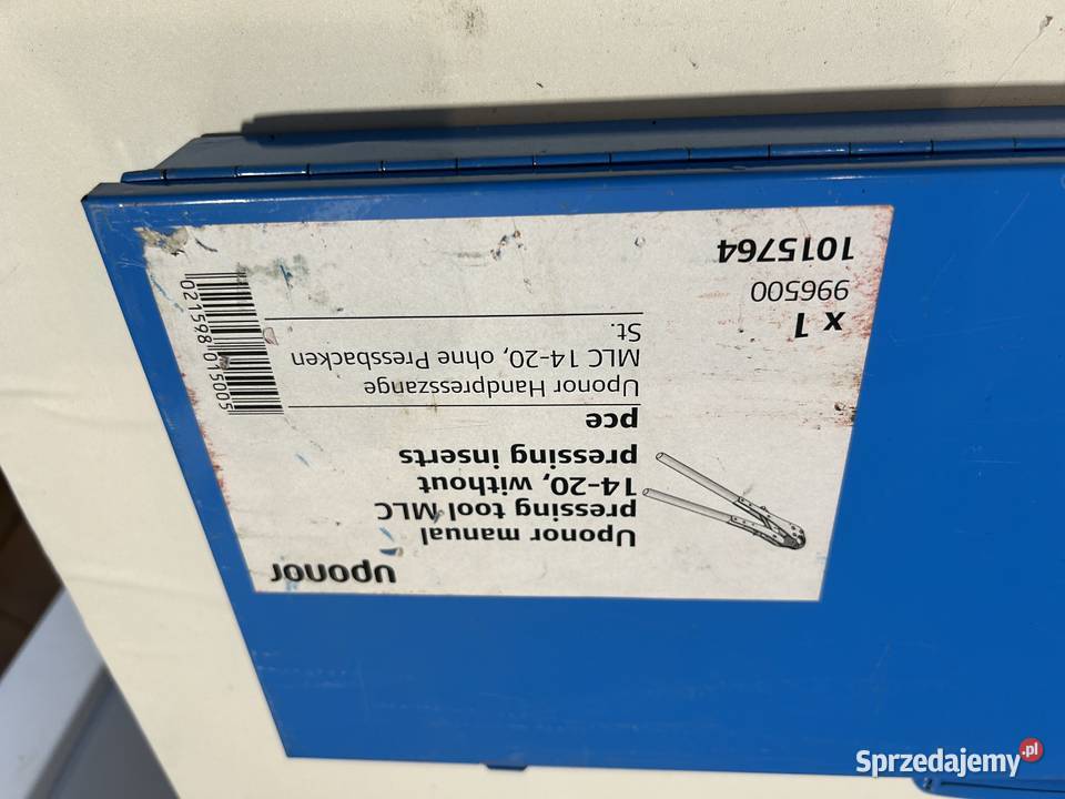 Praska ręczna uponor szczęki hydraulika U 14 U16 Pozostałe Kraków