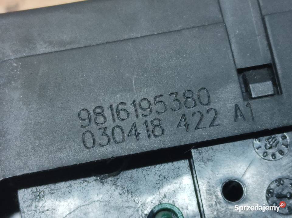 Zamek Klapy Bagażnika Citroen DS7 9816195380 osobowe Pleszew