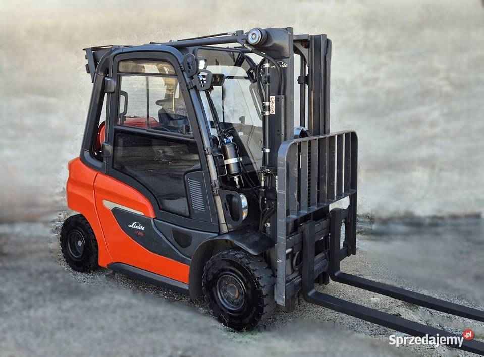 LINDE H25 2022r niski maszt wolny skok KABINA