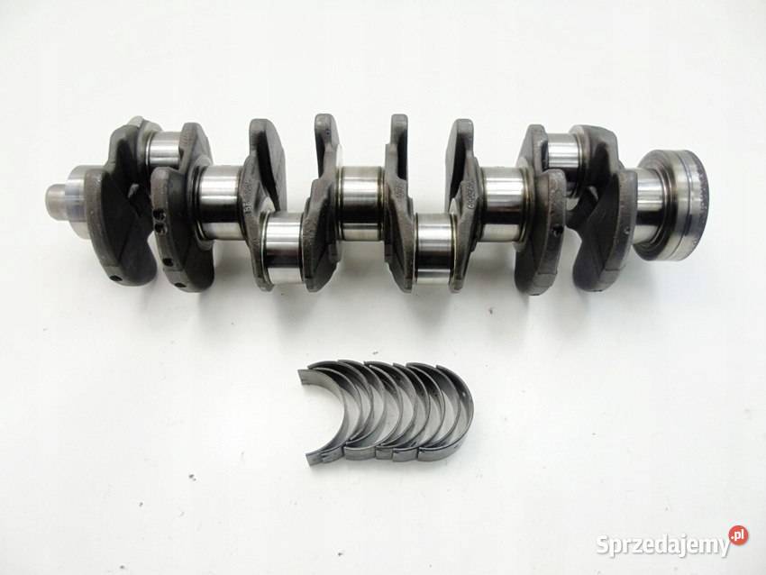 Wał korbowy 18 TDCI Mondeo IV Smax Galaxy Cmax Blok silnika Części samochodowe Sosnowiec