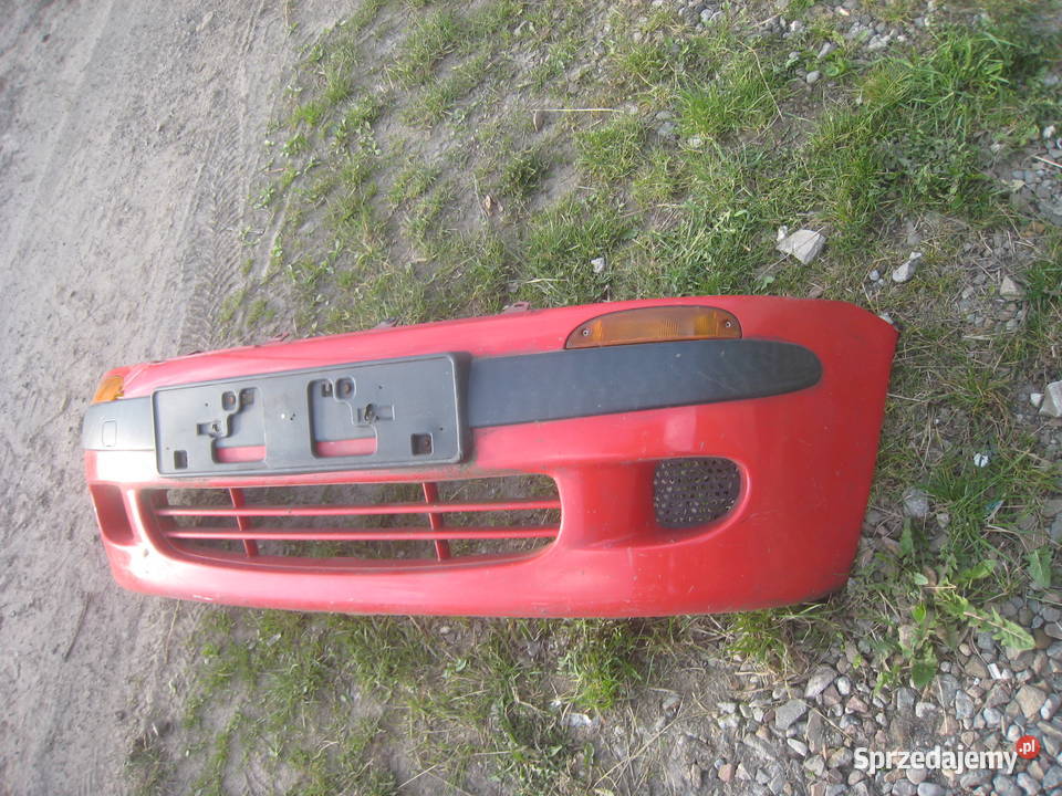 Zderzak przedni przód Daewoo Matiz m100 czerwony