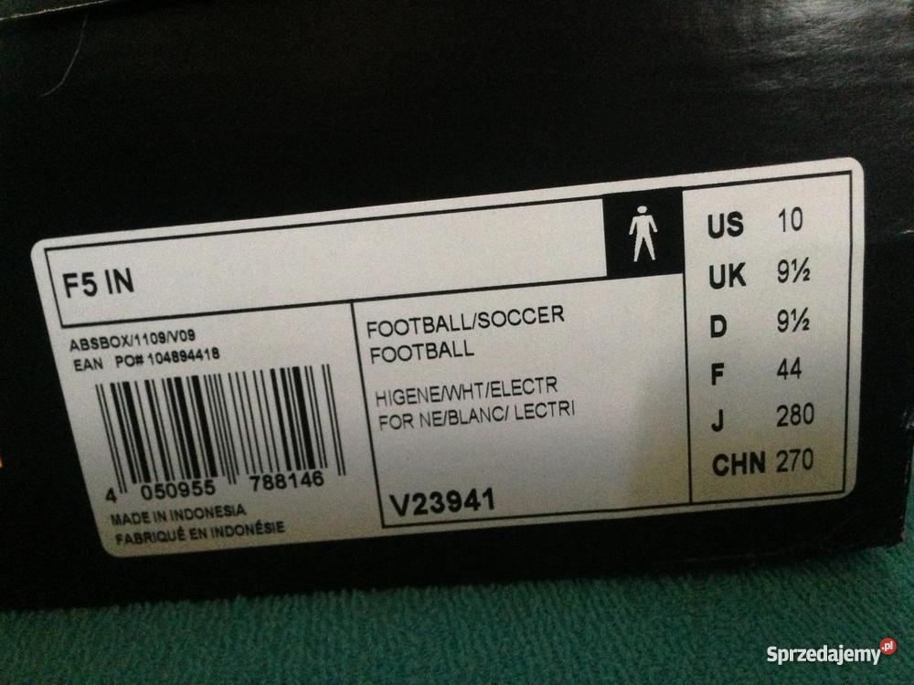 Adidas F50 F5 IN r44 Kraków Sportowe Kraków sprzedam