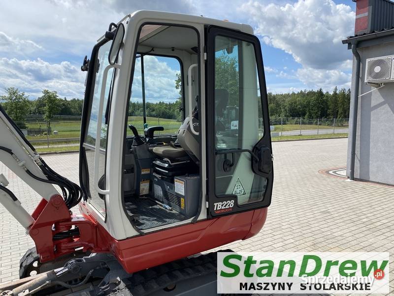 Minikoparka Takeuchi TB 228 Koparka Mojusz