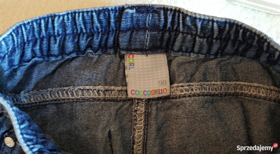Spodnie jeansowe COCCODRILLO 98 łódzkie Łódź
