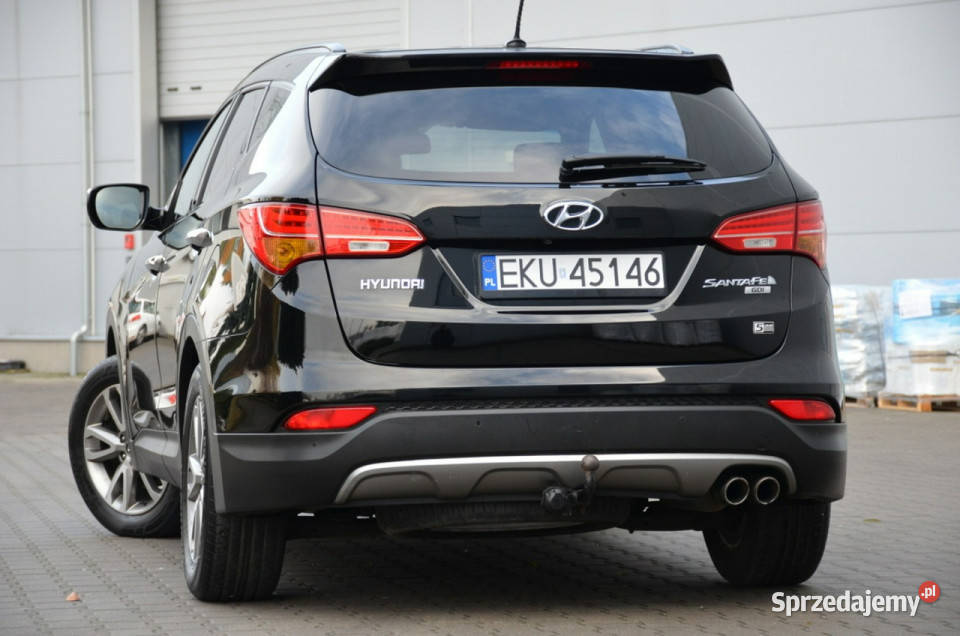 Hyundai Santa Fe MEGA STAN 24 192 Serwis Skóra Rok produkcji 2013 Kutno sprzedam