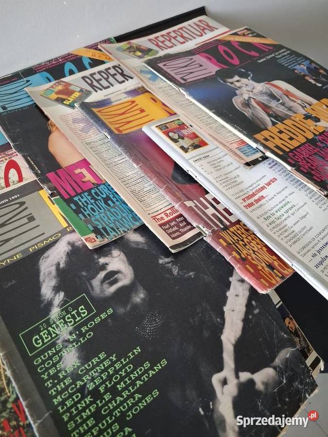 Czasopisma Rock zestaw miękka małopolskie