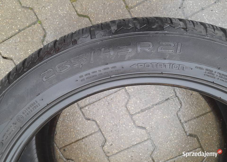 OPONY ZIMOWE NOKIAN WR SUV4 26545 R21 108V Nowy Tomyśl