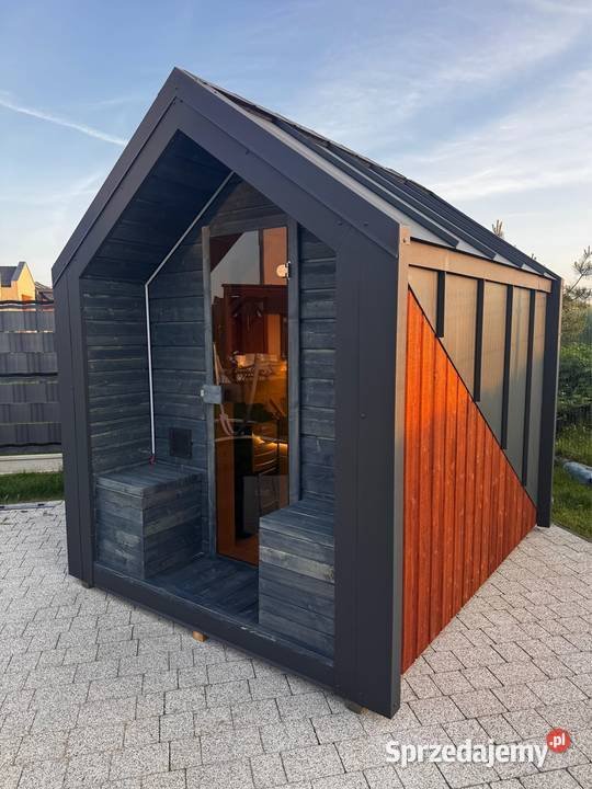 Nowoczesna sauna ogrodowa Hit Sauny Kraków sprzedam
