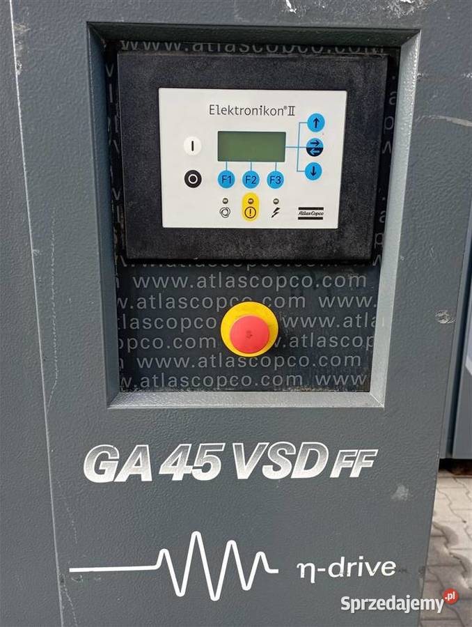 Sprężarka śrubowa kompresor ATLAS COPCO GA45 VSD Wilków