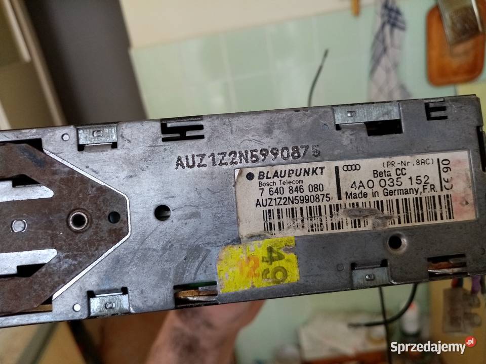 KULTOWE radio audi BETA 1980 dolnośląskie