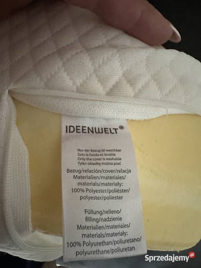 Poduszka ortopedyczna Ideenwelt klin separator Łódź