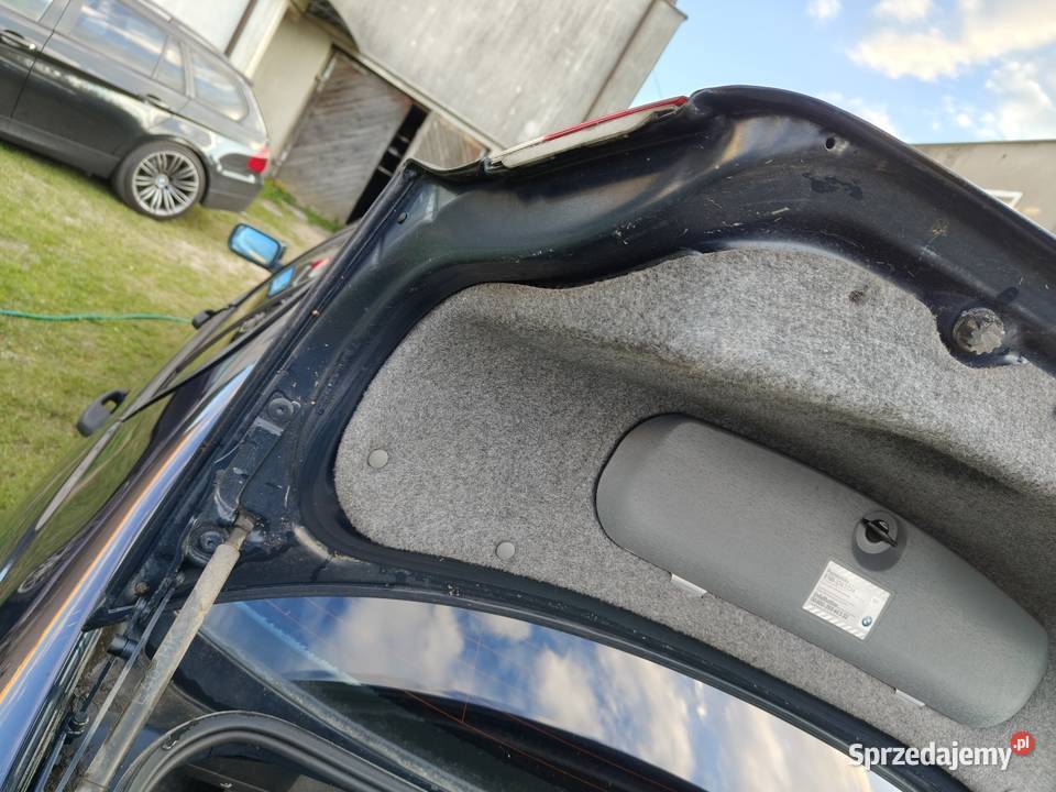 Bmw e46 sedan tylna klapa orientblau metallic Aleksandrów Łódzki