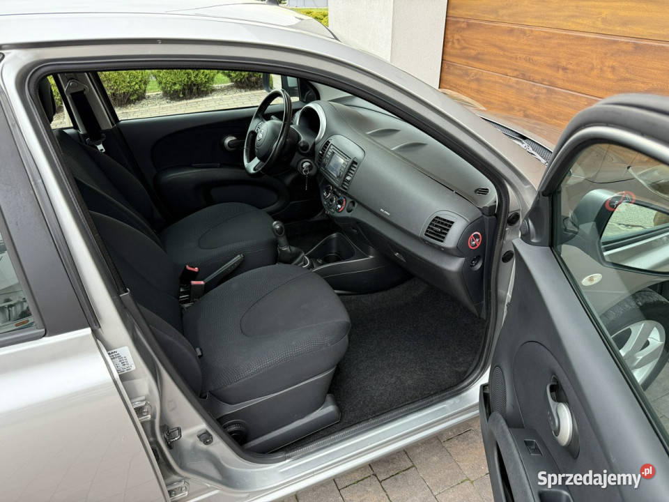 Nissan Micra 10r ładna zadbana bezwypadkowa z isofix Konradów