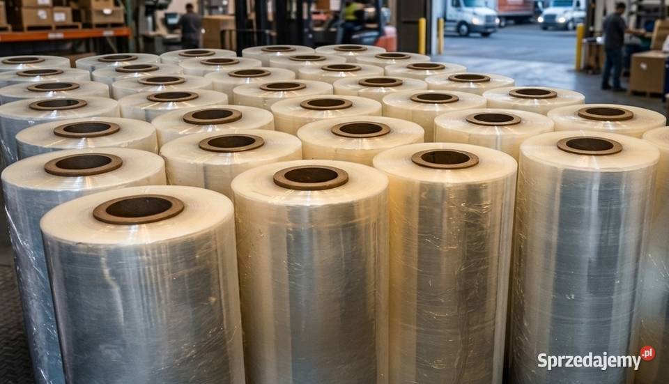 Folia stretch maszynowa transparent Okazja łódzkie Kolonia Dobryszyce