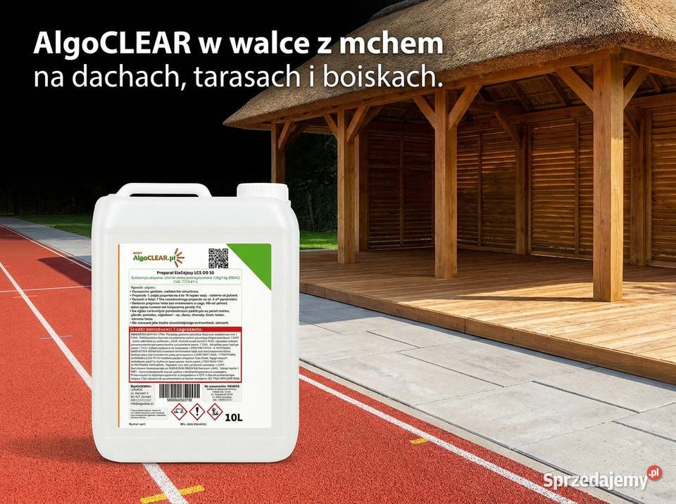 AlgoCLEAR 2L preparat na glony mech i porosty Szemud