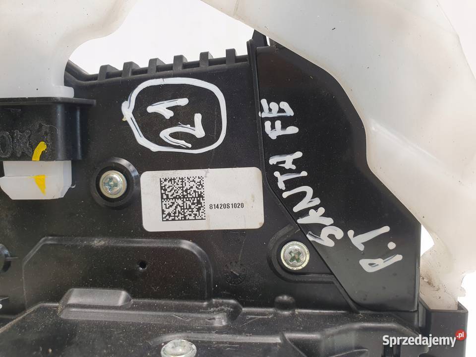 Hyundai Santa Fe IV TYLNY ZAMEK DRZWI Prawy tył lubelskie Janów